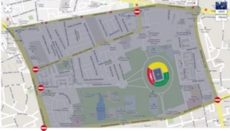 FINALA EUROPA LEAGUE 2012: Masuri fara precedent in jurul National Arena, in perioada 8-10 Mai 2012 