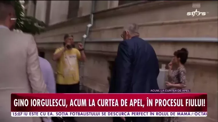 Gino Iorgulescu, prezent la Curtea de Apel Bucuresti, la procesul fiului sau