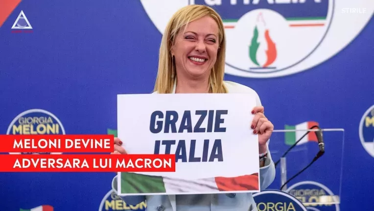 Meloni si Macron devin adversari la alegerile europarlamentare
