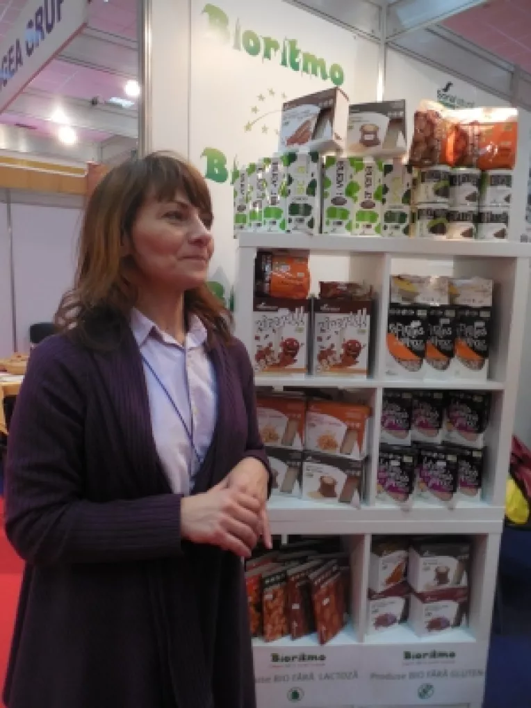 Nicoleta Velicu, manager Bioritmo: La noi, predomina produsele fara gluten, fara zahar si fara ingrediente animale!