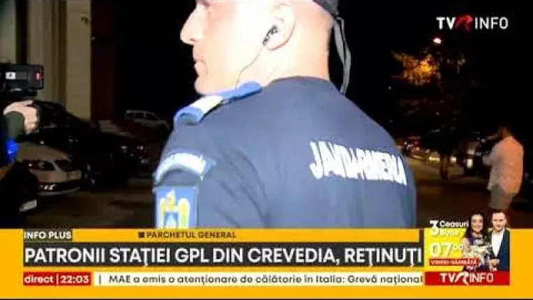 Patronii statiei GPL de la Crevedia au fost retinuti