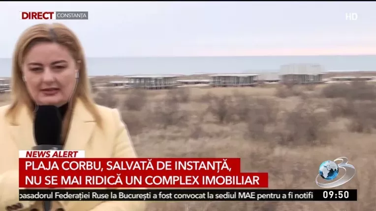Plaja Corbu, salvata de instanta. Nu se mai ridica un complex imobiliar