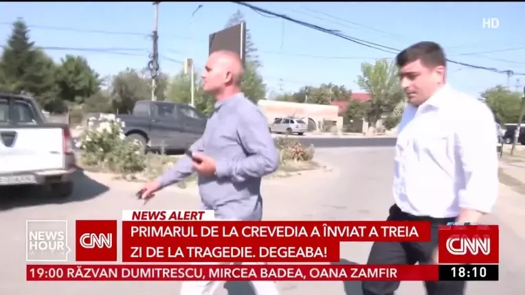 Primarul de la Crevedia, primele declaratii, la trei zile dupa tragedie