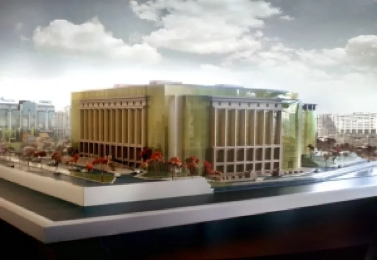 Se fac ultimele retusuri la Biblioteca Nationala a Romaniei