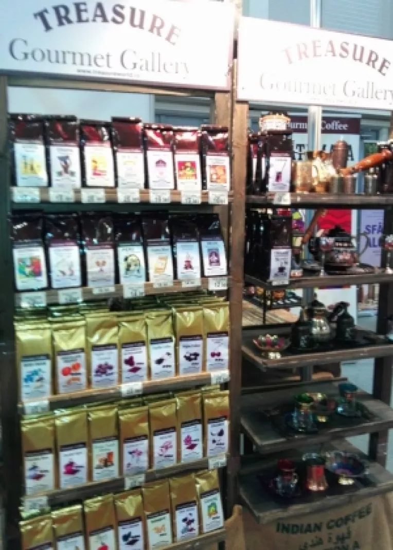 Treasure Tea and Coffee participa cu sortimente de cafea proaspat prajita, la Bookfest