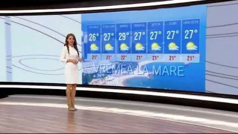Vreme instabila cu temperaturi maxime intre 22 si 31 de grade