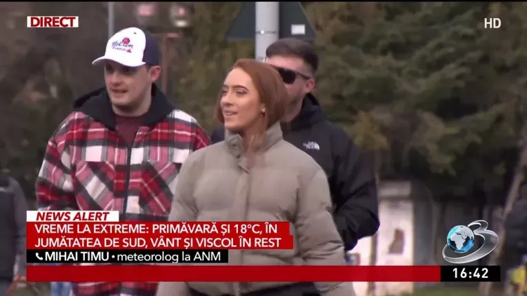 Vremea la extreme: Primavara si 18 grade in jumatatea de sud, vant si viscol in rest
